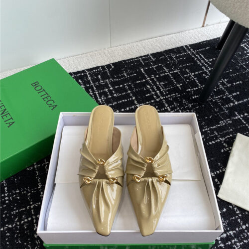 High Quality Luxury Bottega Veneta Pre-Fall New Bunnie Mules – Style 60742 product detail