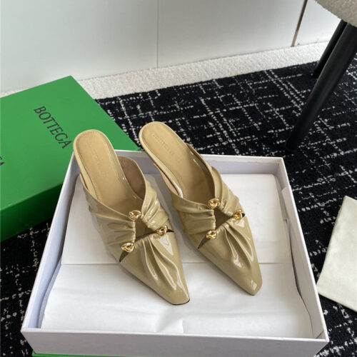 High Quality Luxury Bottega Veneta Pre-Fall New Bunnie Mules – Style 60742 product detail