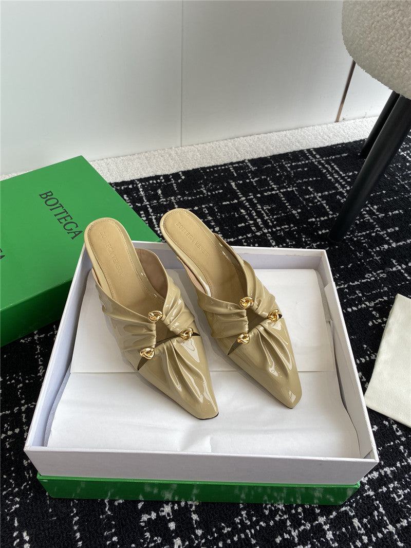 High Quality Luxury Bottega Veneta Pre-Fall New Bunnie Mules – Style 60742 product detail
