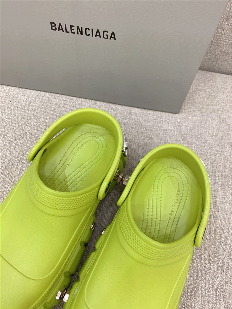 High Quality Luxury Balenciaga Platform Heeled Clogs – Style 36515 product detail