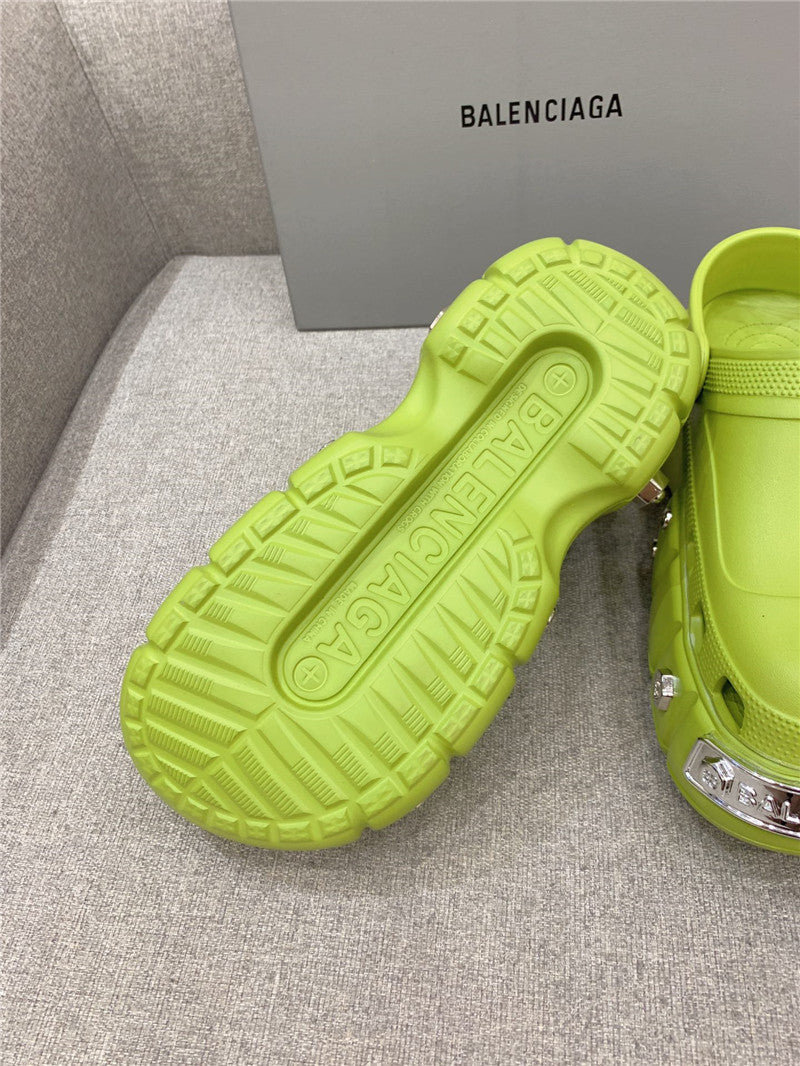 High Quality Luxury Balenciaga Platform Heeled Clogs – Style 36515 product detail