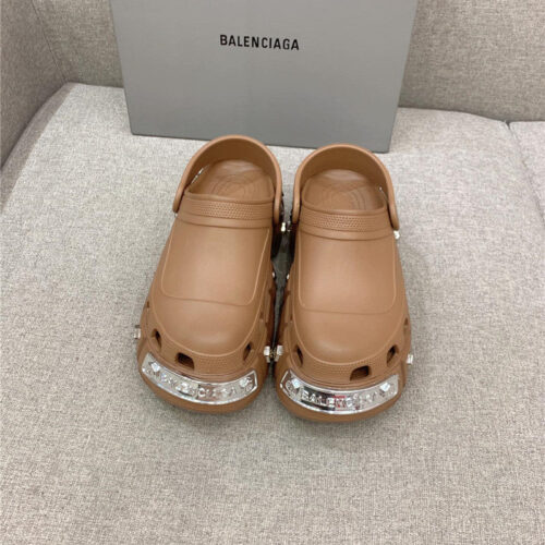 High Quality Luxury Balenciaga Platform Heeled Clogs – Style 00355 product detail