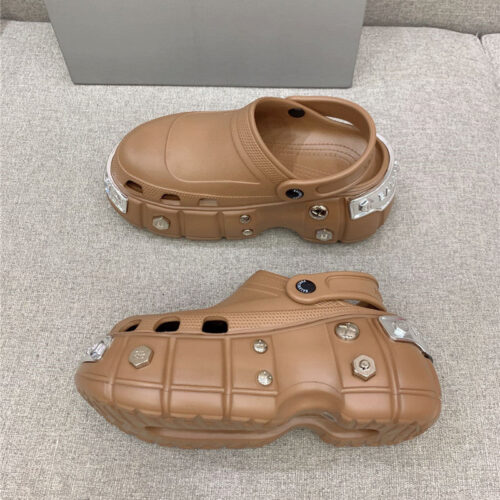 High Quality Luxury Balenciaga Platform Heeled Clogs – Style 00355 alternate view