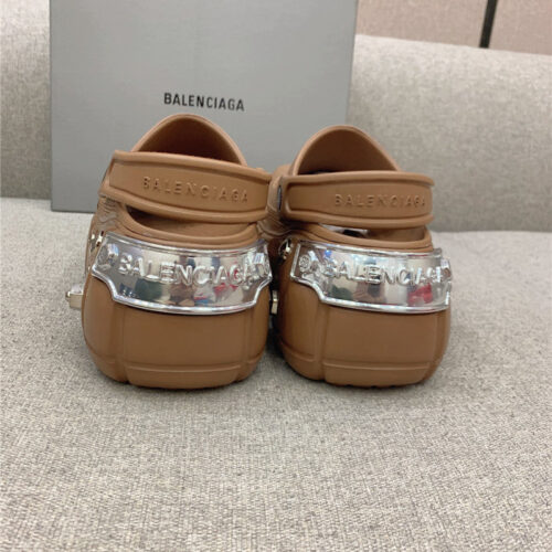 High Quality Luxury Balenciaga Platform Heeled Clogs – Style 00355 product detail