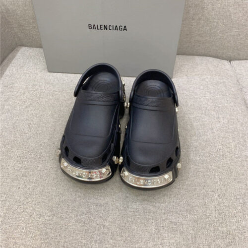 High Quality Luxury Balenciaga Platform Heeled Clogs product detail