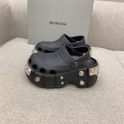 High Quality Luxury Balenciaga Platform Heeled Clogs product detail