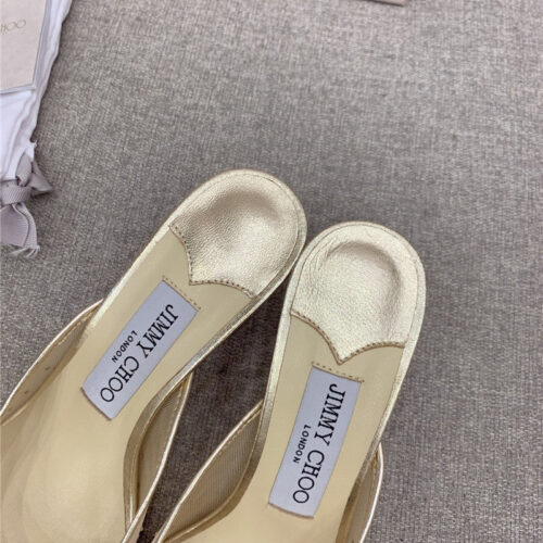 High Quality Luxury Jimmy Choo New Rhinestone Mesh Fairy Shoes Wedding Shoes – Style 76983 product detail