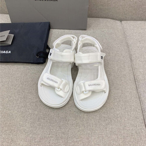 High Quality Luxury Balenciaga New Velcro Sandals alternate view