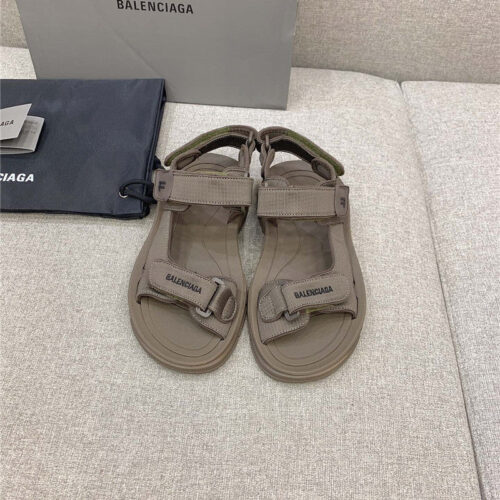 High Quality Luxury Balenciaga New Velcro Sandals – Style 39363 alternate view