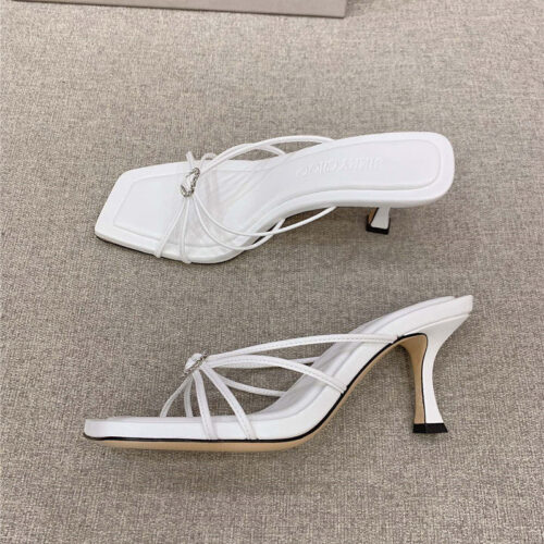 High Quality Luxury Jimmy Choo Heeled Slides product detail
