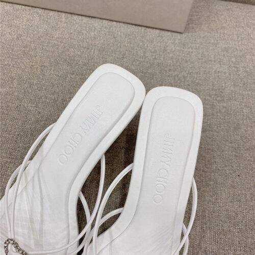 High Quality Luxury Jimmy Choo Heeled Slides product detail