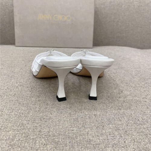 High Quality Luxury Jimmy Choo Heeled Slides product detail