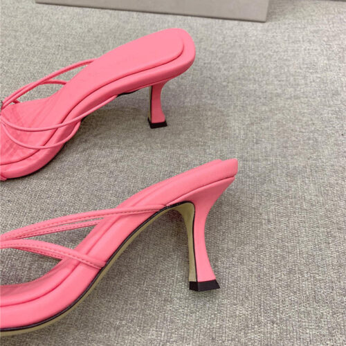 High Quality Luxury Jimmy Choo Heeled Slides – Style 05623 product detail