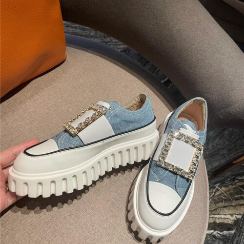 High Quality Luxury Roger Vivier Platform Loafers