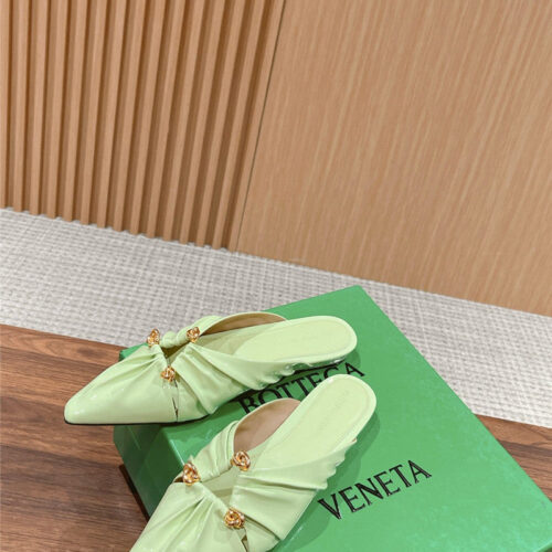 High Quality Luxury Bottega Veneta Bunnie Mules – Style 95046 alternate view