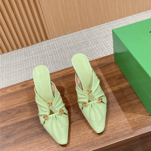 High Quality Luxury Bottega Veneta Bunnie Mules – Style 55494 alternate view