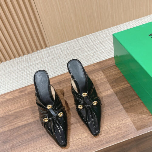 High Quality Luxury Bottega Veneta Bunnie Mules – Style 86566 alternate view