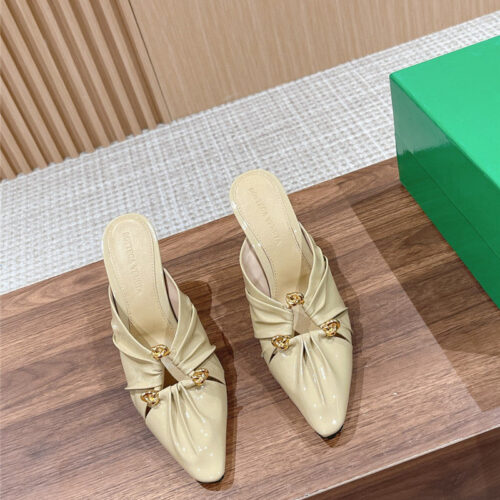 High Quality Luxury Bottega Veneta Bunnie Mules – Style 17638 alternate view