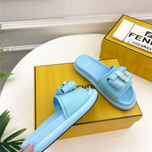 High Quality Luxury Fendi Pocket Casual Slippers – Style 98515 product detail