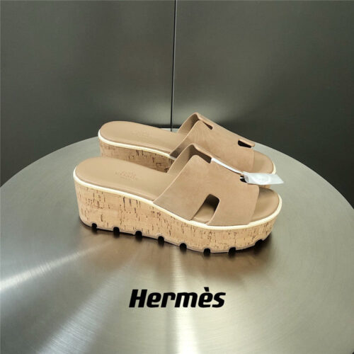 High Quality Luxury Hermes Platform Slippers – Ref Rh-14160 product detail