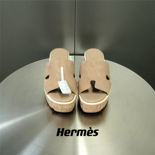 High Quality Luxury Hermes Platform Slippers – Ref Rh-14160 product detail