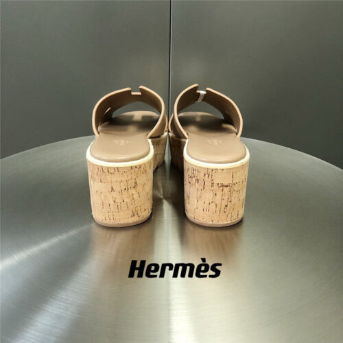 High Quality Luxury Hermes Platform Slippers – Ref Rh-14160 product detail