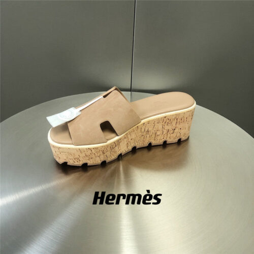 High Quality Luxury Hermes Platform Slippers – Ref Rh-14160 product detail
