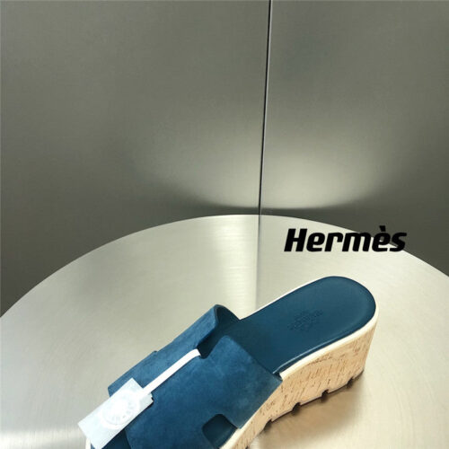 High Quality Luxury Hermes Platform Slippers – Style 31843 product detail