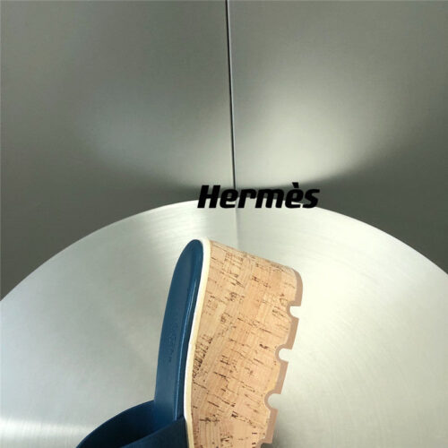 High Quality Luxury Hermes Platform Slippers – Style 31843 product detail