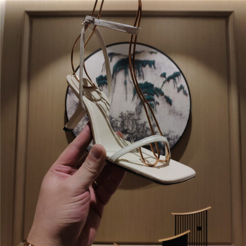 High Quality Luxury Balenciaga Square Toe Sandals product detail