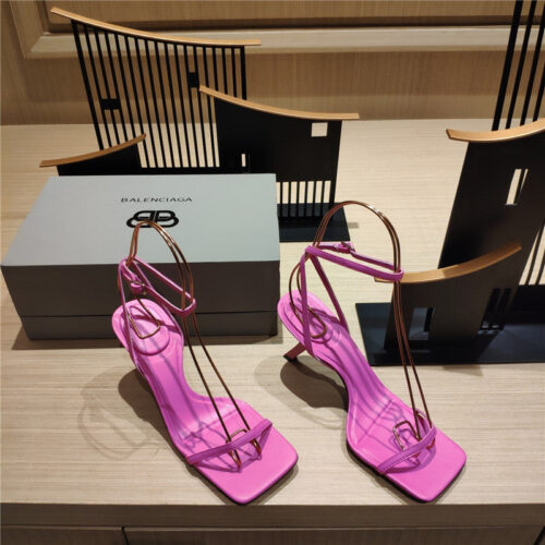 High Quality Luxury Balenciaga Square Toe Sandals – Style 39235