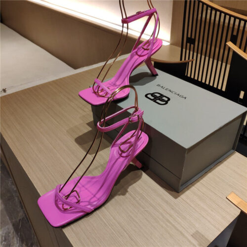High Quality Luxury Balenciaga Square Toe Sandals – Style 39235 product detail