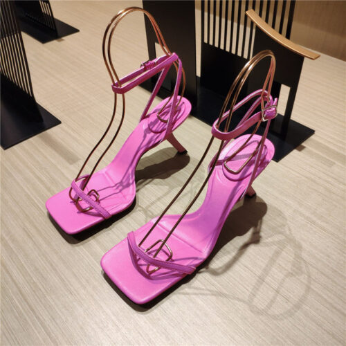 High Quality Luxury Balenciaga Square Toe Sandals – Style 39235 product detail