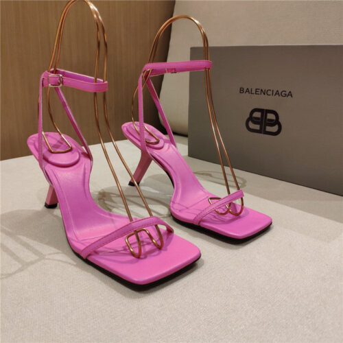 High Quality Luxury Balenciaga Square Toe Sandals – Style 39235 product detail