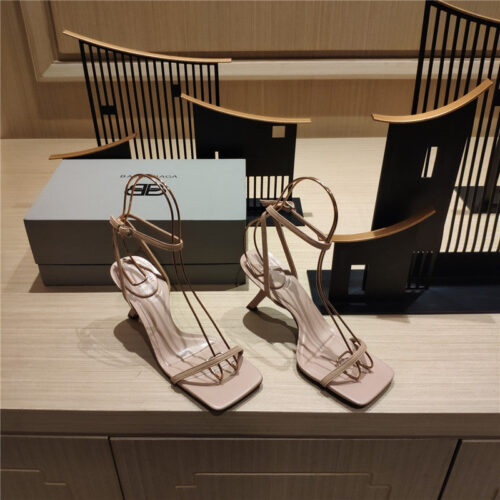 High Quality Luxury Balenciaga Square Toe Sandals – Style 32451