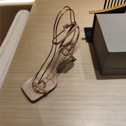 High Quality Luxury Balenciaga Square Toe Sandals – Style 32451 product detail