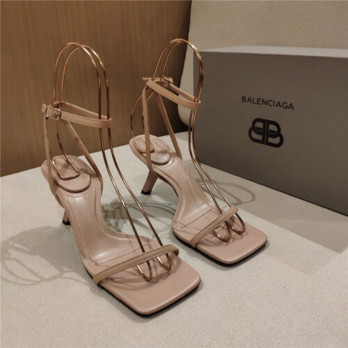 High Quality Luxury Balenciaga Square Toe Sandals – Style 32451 product detail