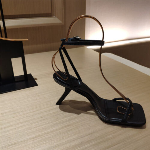 High Quality Luxury Balenciaga Square Toe Sandals – Style 61827 product detail