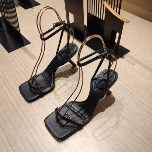 High Quality Luxury Balenciaga Square Toe Sandals – Style 61827 product detail