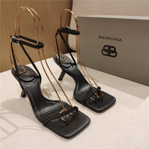 High Quality Luxury Balenciaga Square Toe Sandals – Style 61827 product detail