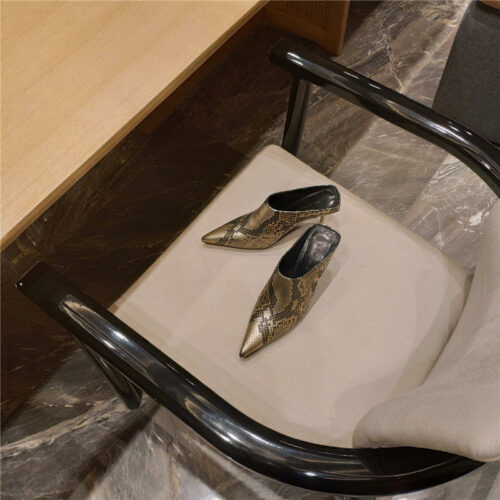 High Quality Luxury Balenciaga Deep Toe Slippers