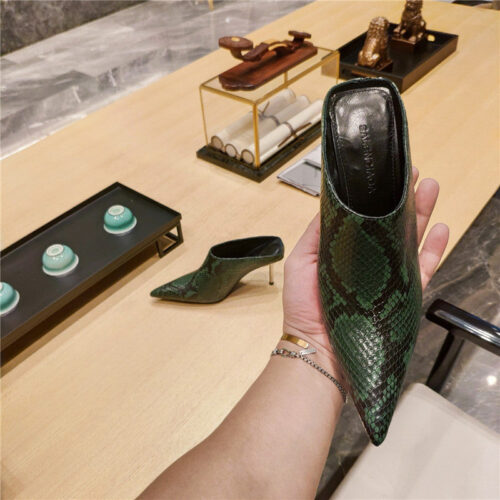 High Quality Luxury Balenciaga Deep Toe Slippers – Style 55907 product detail