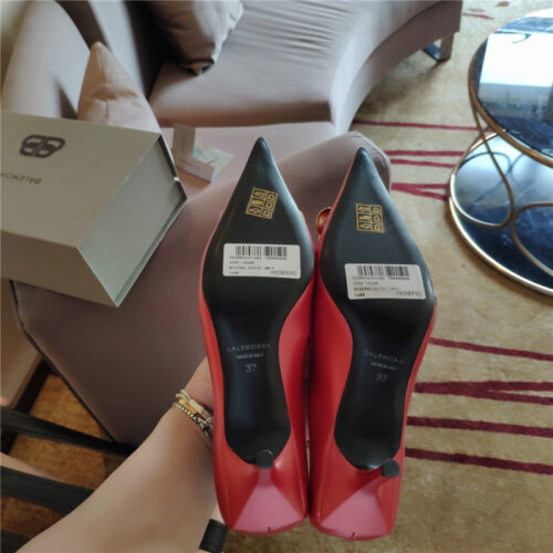 High Quality Luxury Balenciaga New Double B Buckle Muller Slippers – Style 85155 product detail
