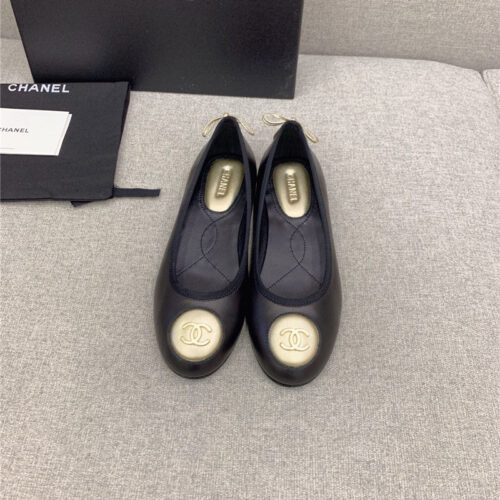 High Quality Luxury Chanel Vintage Flat Shoes – Style 34086 alternate view