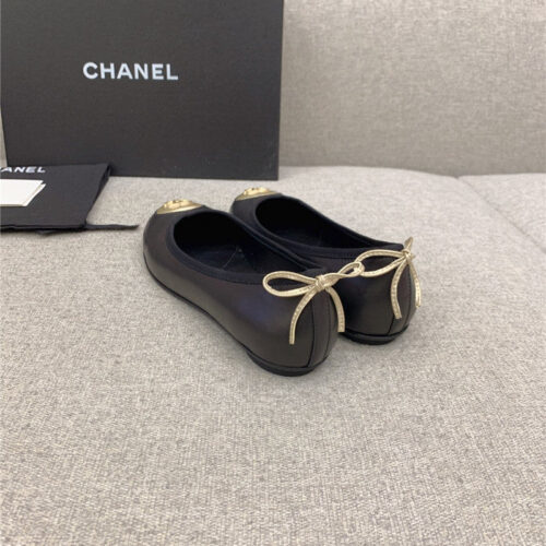 High Quality Luxury Chanel Vintage Flat Shoes – Style 34086 product detail