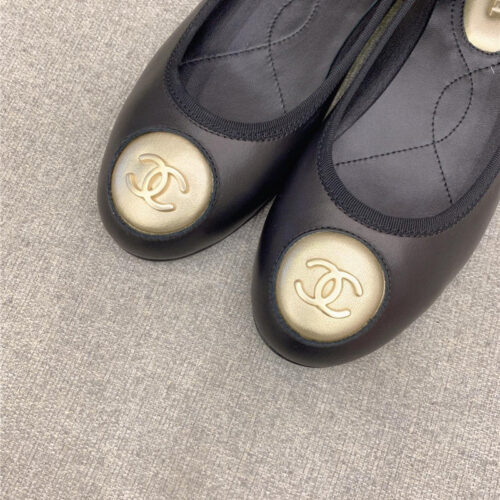 High Quality Luxury Chanel Vintage Flat Shoes – Style 34086 product detail