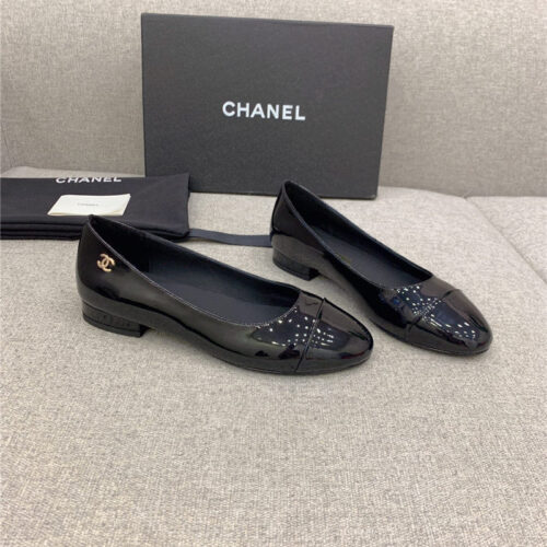 High Quality Luxury Chanel New Flat Shoes – Style 68038