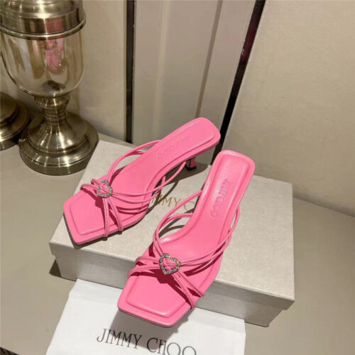 High Quality Luxury Jimmy Choo Chic Minimalist Mules – Style 94647
