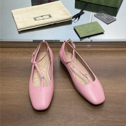 High Quality Luxury Gucci Double G Buckle Ballet product detail