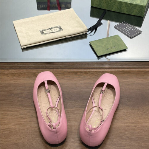 High Quality Luxury Gucci Double G Buckle Ballet product detail